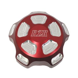 Modquad Red RZR Logo Gas Cap Polaris RZR