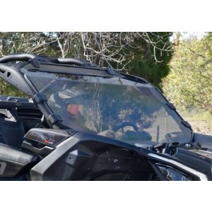 Super ATV Can-Am Maverick X3 Scratch Resistant Full Windshield Light Tint