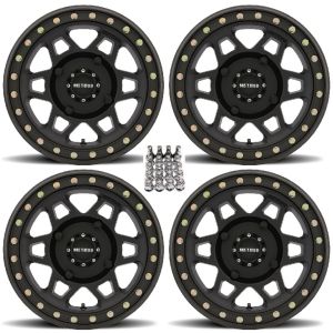 Method 405 Beadlock Wheels/Rims Black 15