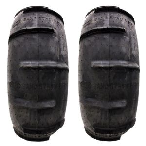 Pair of GMZ Sand Stripper Paddle Rear (6ply) ATV Tires [28x15-14] (2)