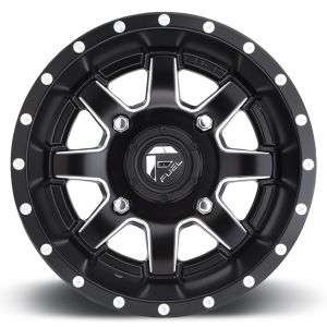 Fuel Maverick 14x7 ATV/UTV Wheel - Matte Black (4/110) 4+3 [D5381470A444]