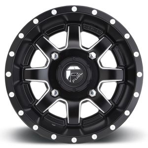 Fuel Maverick 14x7 ATV/UTV Wheel - Matte Black (4/156) 4+3 [D5381470A544]