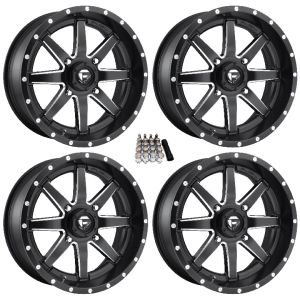 Fuel Maverick UTV Wheels Black 18