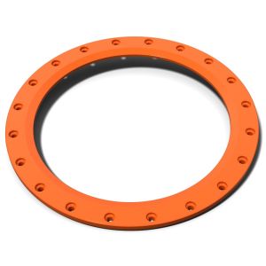 KMC XS827 Beadring 16x7 Orange [827BR16-OR]