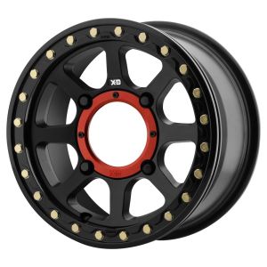 KMC KS234 Addict 2 Beadlock 14x7 ATV/UTV Wheel - Satin Black (4/156) +38mm