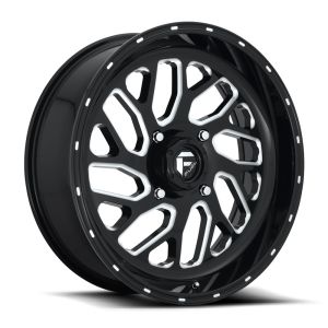 Fuel Triton 20x7 ATV/UTV Wheel - Gloss Black (4/137) 4+3 [D5812070A644]