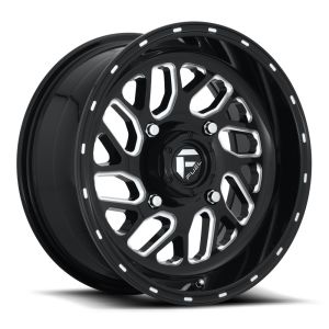 Fuel Triton 16x7 ATV/UTV Wheel - Gloss Black (4/156) 4+3 [D5811670A544]