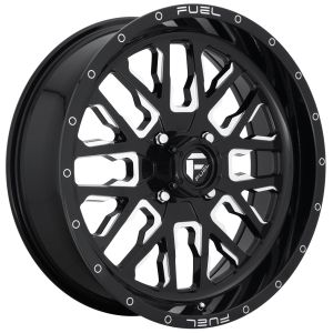 Fuel Stroke 20x7 ATV/UTV Wheel - Gloss Black (4/137) 4+3 [D6112070A644]