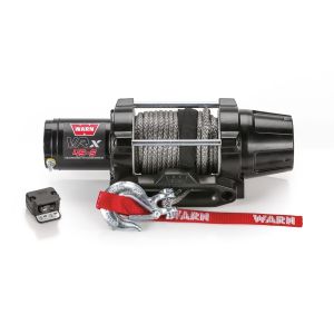 Warn Winch 4500 Synthetic VRX 45 Kit [Includes Heavy Duty Winch Saver]