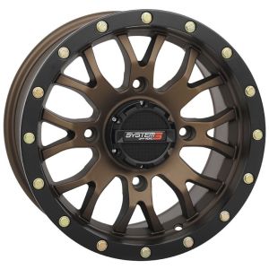 System 3 ST-3 15x7 ATV/UTV Wheel - Bronze (4/156) 5+2 [15S3-1256]