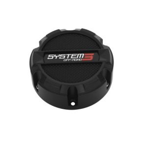 System 3 ST-4/SB-4/ST-5/SB-5 Deep Center Wheel Cap - Matte Black