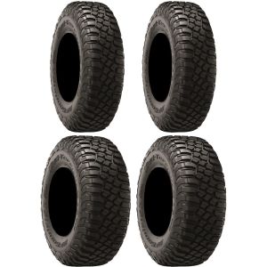 Full set of BFGoodrich T/A KM3 (8ply) Radial 28x9-14 and 28x11-14 ATV Tires (4)