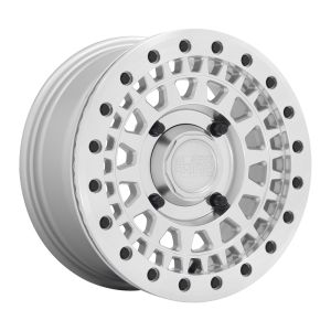 Black Rhino Parker Beadlock 15x7 ATV/UTV Wheel - Silver (4/137) +36mm