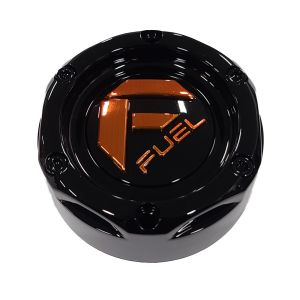Fuel (4/137 and 4/156) Replacement Wheel Cap - Orange Tint