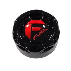 Fuel (4/137 and 4/156) Replacement Wheel Cap - Red Tint