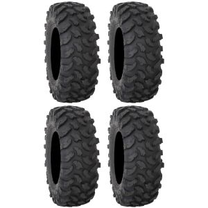 Full set of System 3 XTR 370 (8ply) Radial 27x9-14 and 27x11-14 ATV Tires (4)