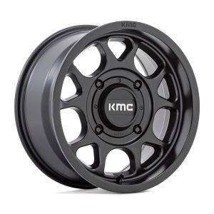 KMC KS137 Toro S 15x7 ATV/UTV Wheel - Satin Black (4/137) +10mm