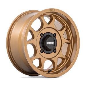 KMC KS137 Toro S 15x7 ATV/UTV Wheel - Bronze (4/137) +10mm