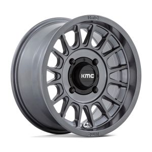 KMC KS138 Impact 15x7 ATV/UTV Wheel - Anthracite (4/156) +10mm