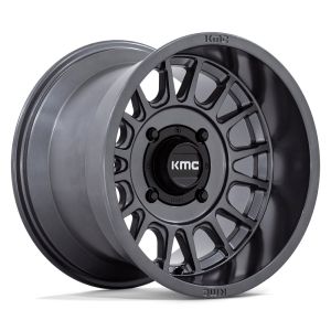 KMC KS138 Impact 15x10 Wide ATV/UTV Wheel - Anthracite (4/137) +0mm