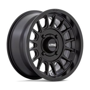 KMC KS138 Impact 15x7 ATV/UTV Wheel - Satin Black (4/156) +10mm