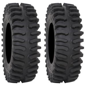 Pair of System 3 XT400 (10ply) Radial ATV Tires [35x10-18] (2)