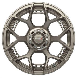 MadJax Flow Form Evolution 15x7 Golf Cart Wheel - Matte Bronze (3+4) [19-263]