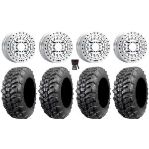 MetalFX Hitman Beadlock 15x6 Wheels Raw 28