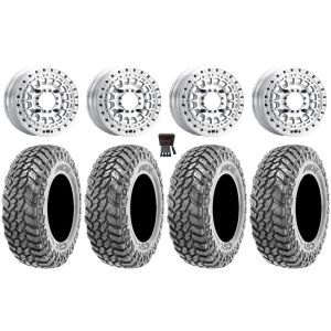 MetalFX Hitman Beadlock 15x6 Wheels Raw 30