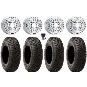 MetalFX Hitman Beadlock 15x6 Wheels Raw 35