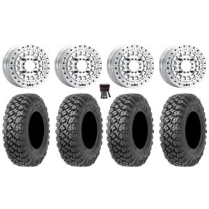 MetalFX Hitman Beadlock 15x6 Wheels Raw 35