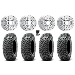 MetalFX Hitman Beadlock 15x6 Wheels Raw 37