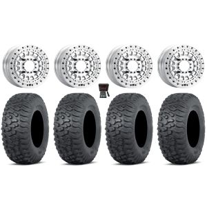 MetalFX Hitman Beadlock 15x6 Wheels Raw 30