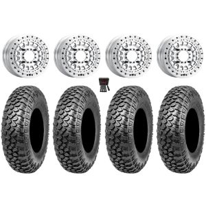 MetalFX Hitman Beadlock 15x6 Wheels Raw 32