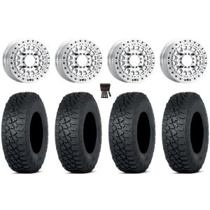 MetalFX Hitman Beadlock 15x6 Wheels Raw 33