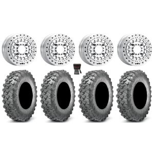 MetalFX Hitman Beadlock 15x6 Wheels Raw 35