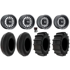 MetalFX Delta 15x7/15x10 Wheels Black 30