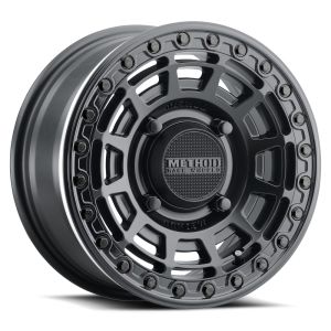 Method 415 Beadlock Black ATV/UTV Wheel 15x7 4/137 - +38mm [MR415570471052B]