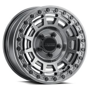 Method 415 Beadlock Graphite UTV Wheel 15x10 Wide 5x4.5 +25mm [MR415510121264B]