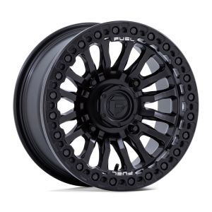 Fuel Rincon Beadlock 15x7 UTV Wheel - Blackout (4/156) +10mm [FV125MX15704410]