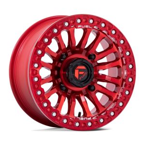 Fuel Rincon Beadlock 15x7 UTV Wheel - Candy Red (4/110) +10mm [FV125QX15704010]