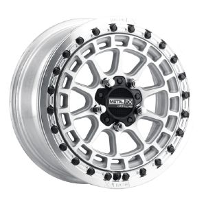 MetalFX Outlaw R Beadlock 15x7 ATV/UTV Wheel - Raw 5x4.5 +61mm [78520]