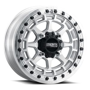 MetalFX Outlaw Beadlock 15x6 ATV/UTV Wheel - Raw 4x156 +38mm