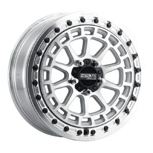MetalFX Outlaw R Beadlock 17x7 UTV Wheel - Raw 5x4.5 +61mm [78531]