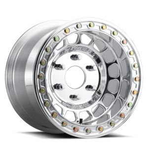 Method 413 Beadlock 15x10 UTV Wheel - Polished 6x5.5 (5+5) [MR413510601155B]