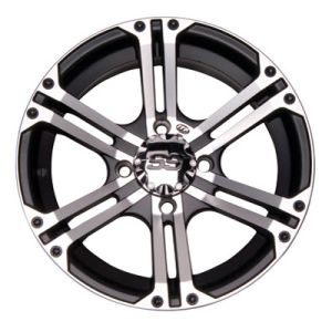 ITP SS212 Machined ATV Wheel Front/Rear 12x7 4/137 (5+2) 12mm [12SS308]