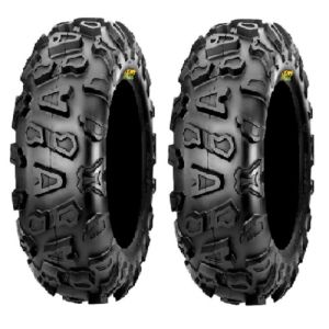 Pair of CST Abuzz (6ply) 25x8-12 ATV Tires (2)