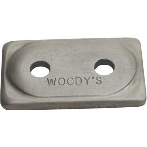 Woody's Traction Aluminum Double Support Plates - 12 Pack