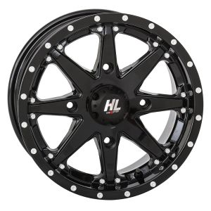 High Lifter by STI HL10 15x7 ATV/UTV Wheel - Gloss Black (4/156) 5+2