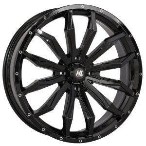 High Lifter by STI HL21 22x7 ATV/UTV Wheel - Gloss Black (4/137) 4+3